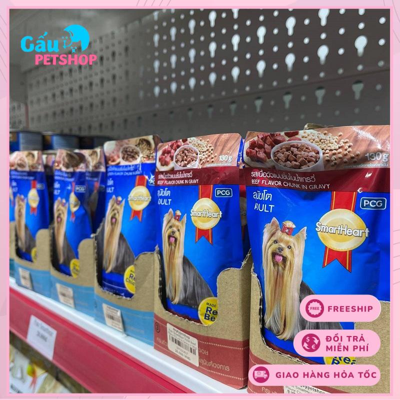 Pate Cho Chó Pate Smartheart Gói 130G