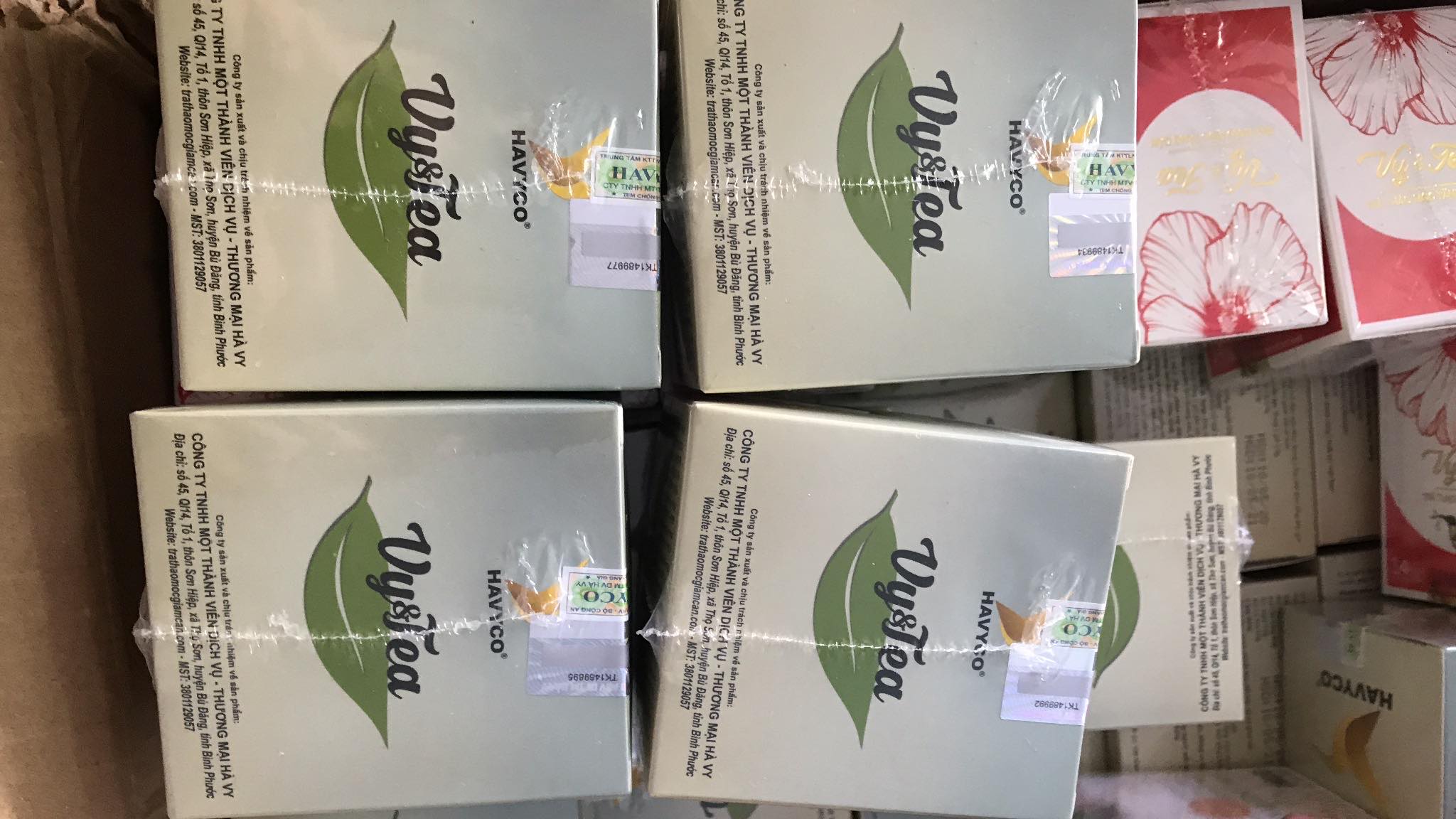 Combo 5 hộp giảm cân vy va tea