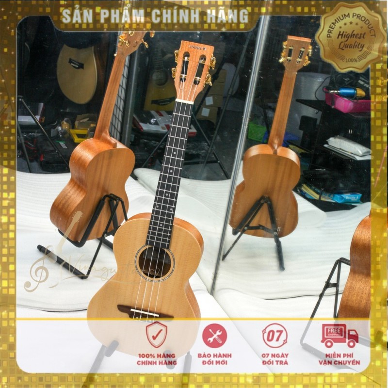 Đàn ukulele gỗ thịt cỡ tenor Andrew MT86-phân phối chính hãng tại Nhạc cụ 3 số