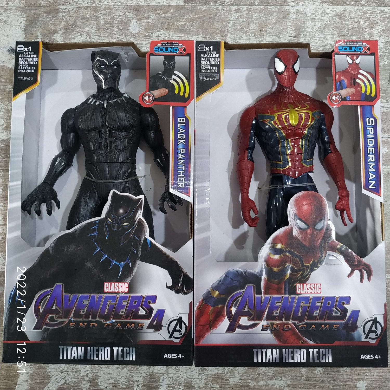 ( Chất siêu đẹp) Mô Hình Siêu Nhân Avenger End Game Có Nhạc Phát Sáng