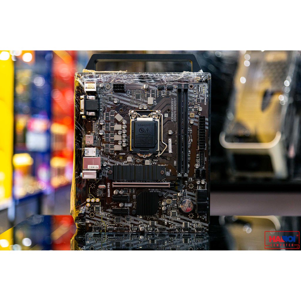 Mainboard MSI B460M PRO (Intel B460 Socket 1200 m-ATX 2 khe RAM DDR4)