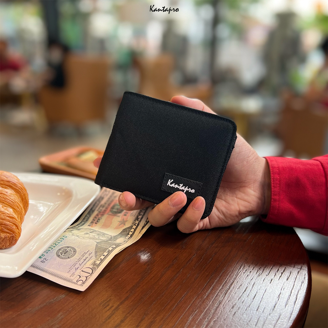 Ví vải Polyester KANTAPRO dáng ngang - Pol Wallet (5 colors)