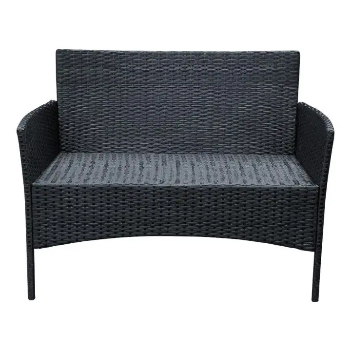 Rattan Garden Furniture Set 4 Piece Chairs Sofa Table Outdoor Furniture Set 4 Piece Chairs Sofa Table