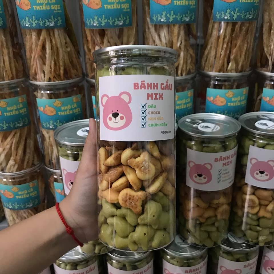 [HCM]Bánh gấu mix 4 vị