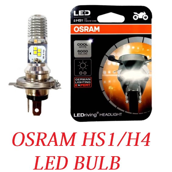 Đèn led 3 chân h4 osram cao cấp cho xe máy