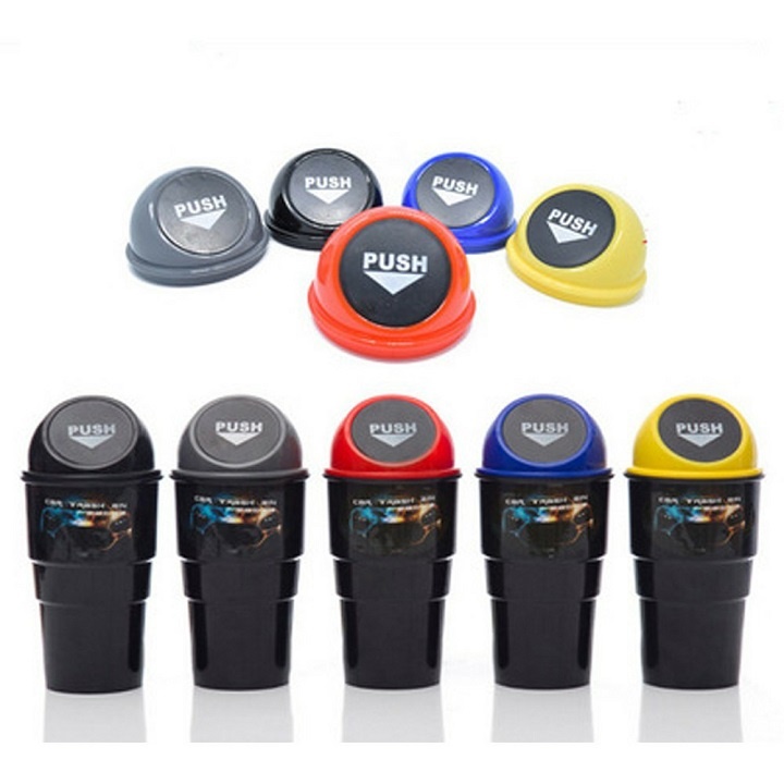 Thùng Rác Cốc Đựng Rác Mini Trên Xe Ô Tô