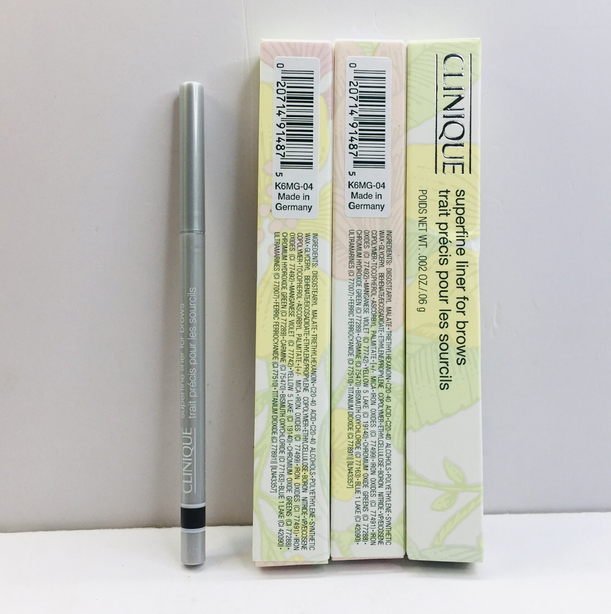 Chì kẻ lông mày Clinique superfine liner for brows của Mỹ