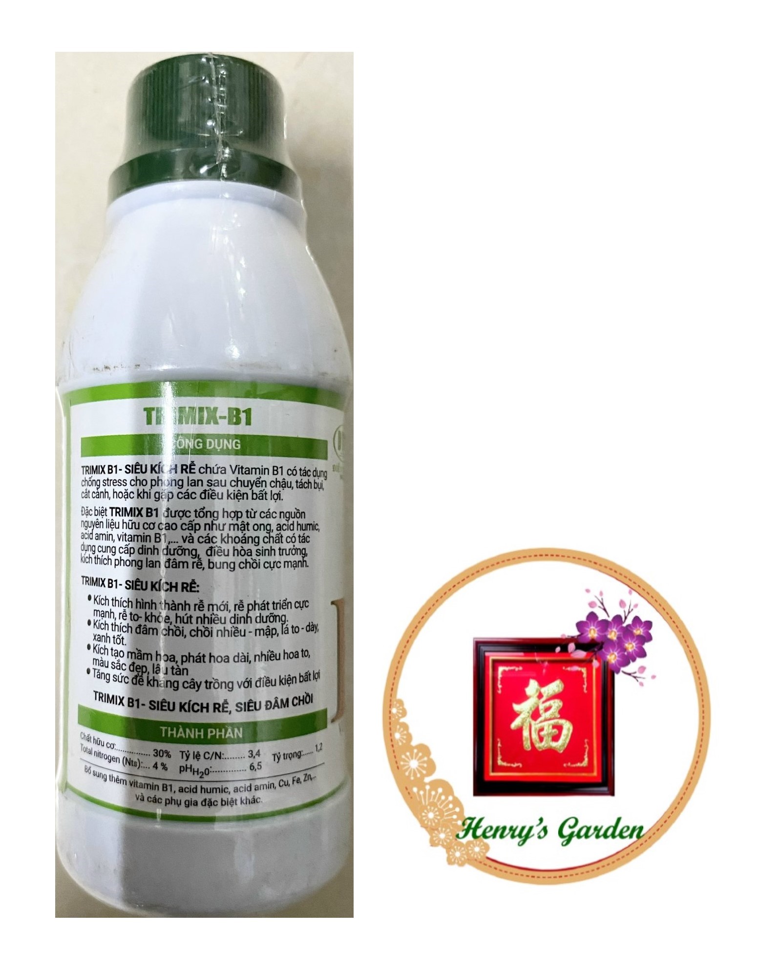 Trimix-B1 Kích rễ lan - Phân Bón Hữu cơ - #609A# 100ml