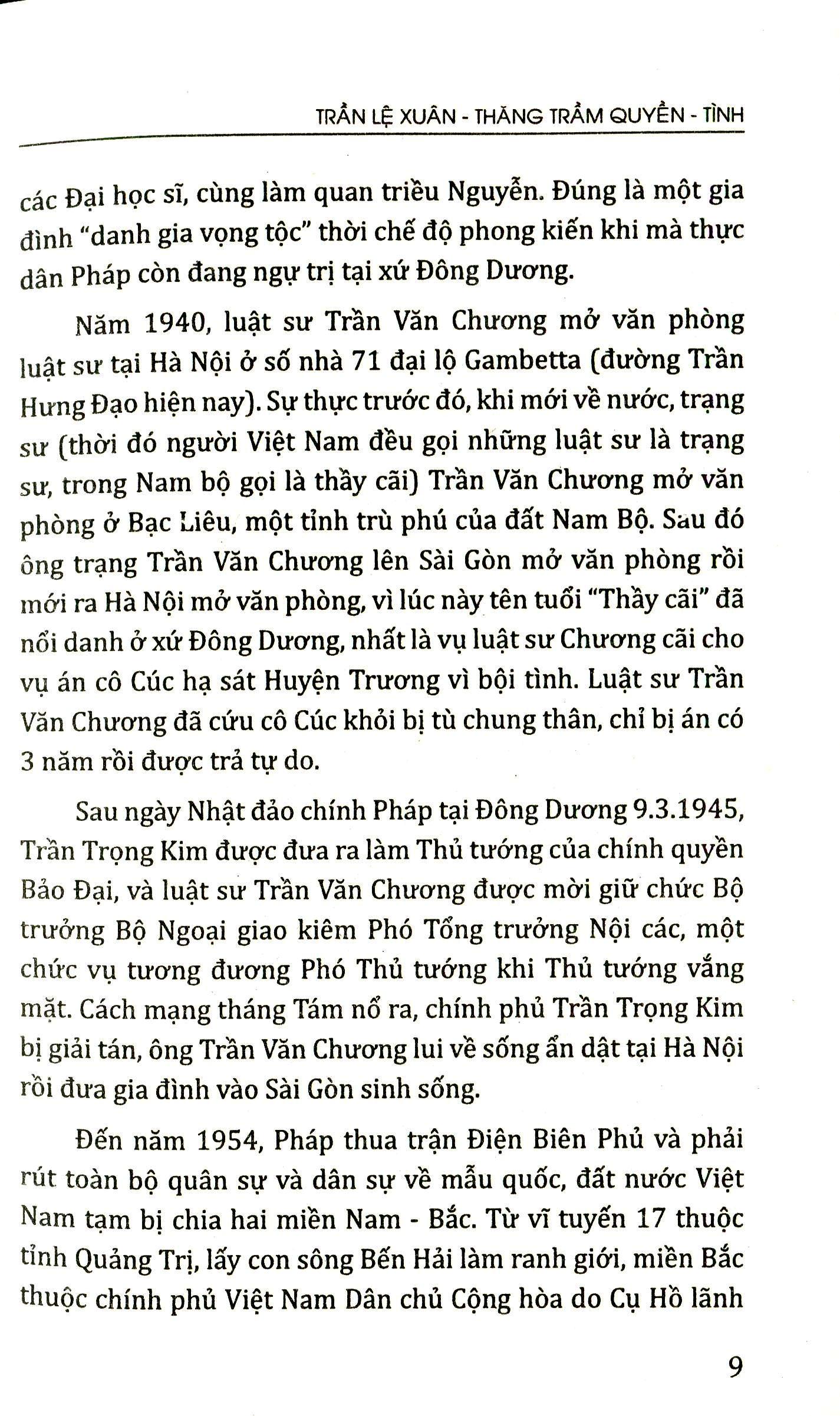 Trần Lệ Xuân - Thăng Trầm Quyền - Tình - Lý Nhân
