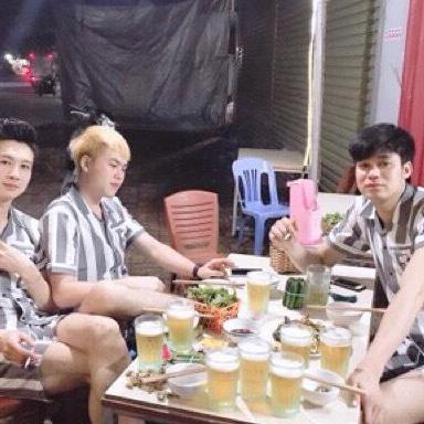 [Lan Chi Luxury] [ CHƠI LÀ CHẤT LÀ NGẦU ] Bộ Tù Trưởng Kẻ Sọc Quần Áo Phạm Nhân Pizama Siêu Hot Của Năm 2021 V56