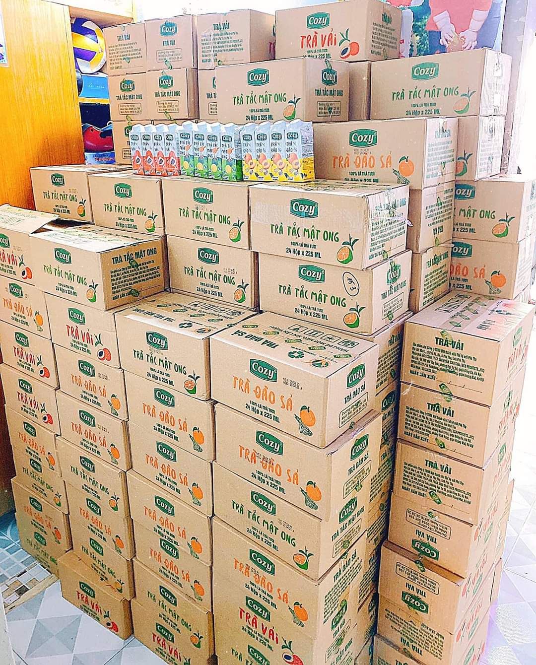 COMBO 3 thùng trà cozy 3 vị