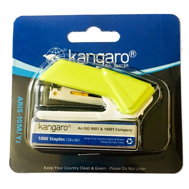 Bấm ghim nhựa mini số 10 kangaro - aris/10m