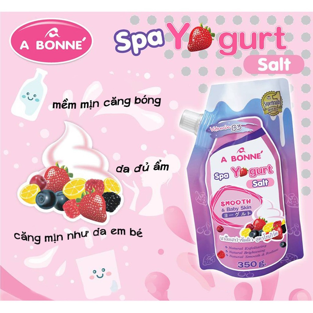 Muối tắm sữa bò A Bonne 300g Yogurt - AUTH