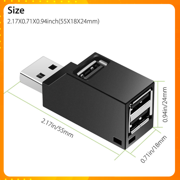 Bộ chia cổng Hub USB và Hub TYPE C ra 4 cổng USB