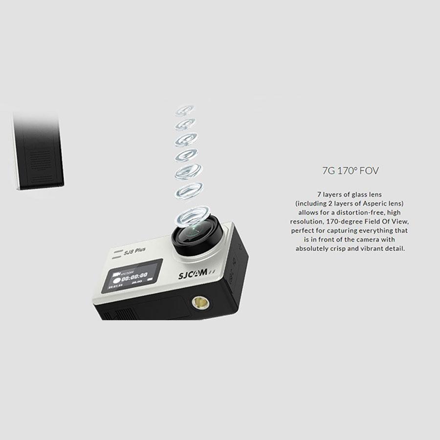 Camera hành trình camera hành động SJCAM SJ8 Pro 4K 60 FPS phiên bản đầy đủ phụ kiện cho một camera thê thao -- Bảo hành 12 tháng