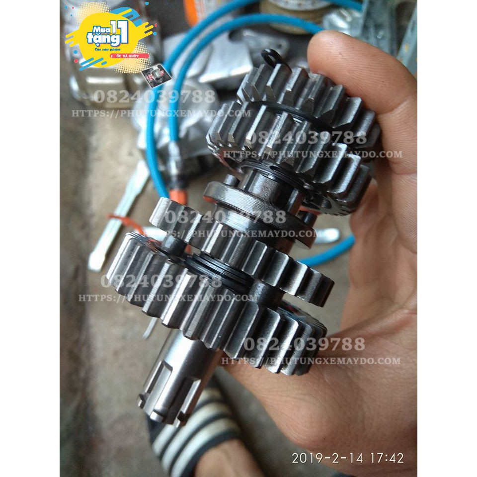 Bộ Số Đấu 1 Tới 3 Lùi Cho Dream Wave Độ