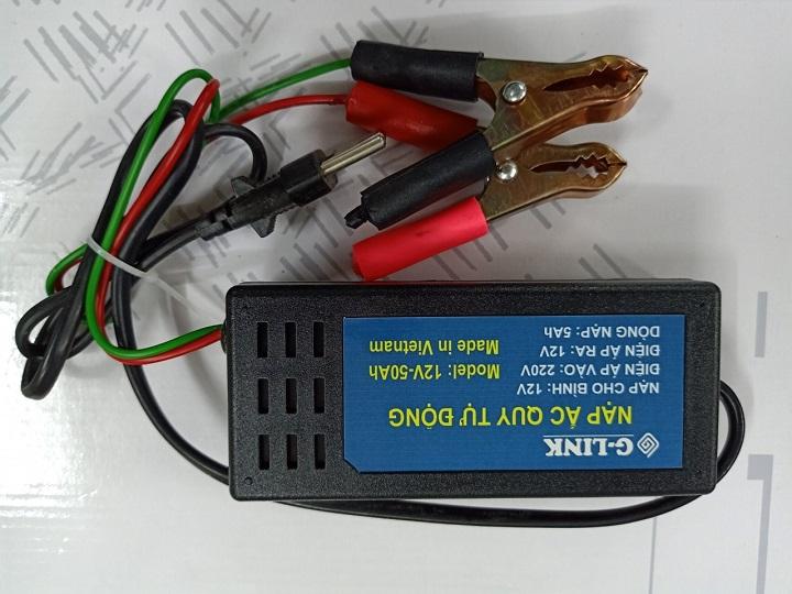 Nạp bình ắc quy 12V tự động G-LINK G12V-50Ah
