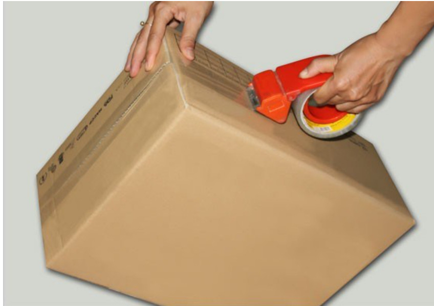 [HCM]Dụng cụ cắt băng keo cầm tay 5F [Cắt keo bằng sắt] - Dân Hoa