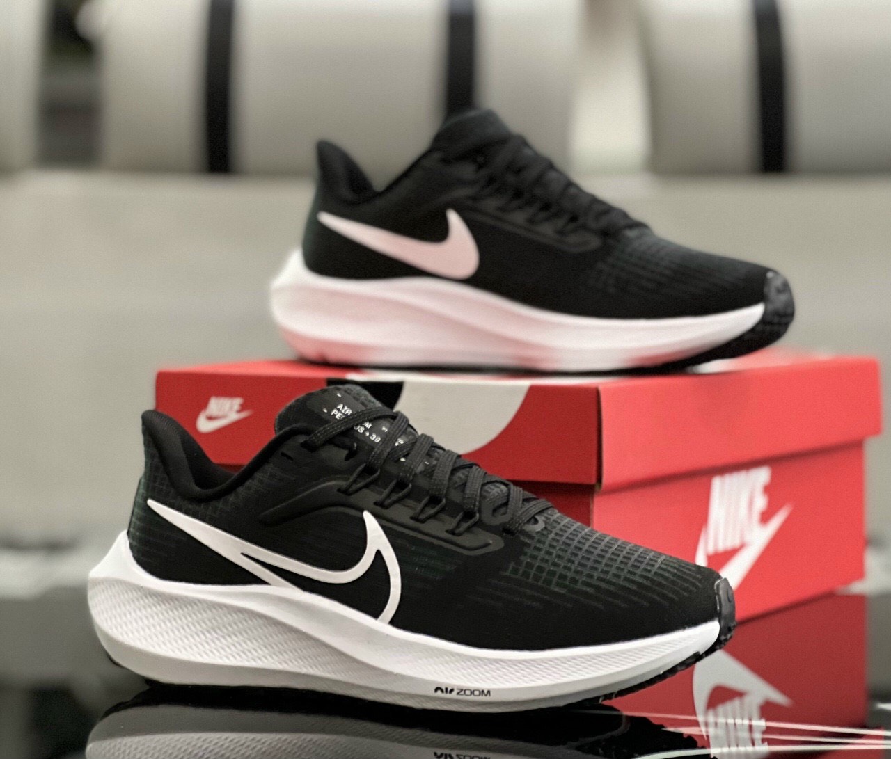 [SALE Lớn Nhất Năm] [SALE CHÍNH HÃNG] Giày Nam/Nữ 𝗡𝗶𝗸𝗲 AIR ZOOM PEGASUS 39 - 4 Màu Giày Nam/Nữ Chạy Bộ Hot x Tặng Vớ 𝗡𝗶𝗸𝗲 Chính Hãng