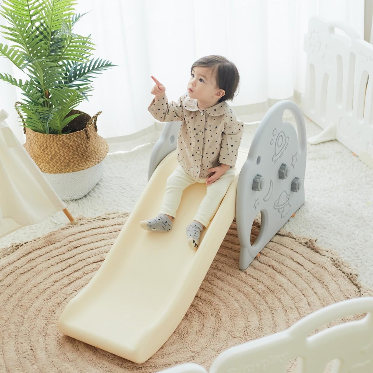 Cầu Trượt Màu Be Eduplay Hàn Quốc - Dành Cho Bé Từ 3 Tuổi Trở Lên