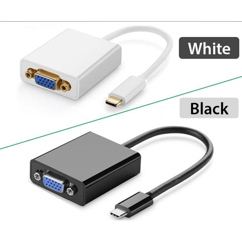 Cáp chuyển usb Type-C ra VGA