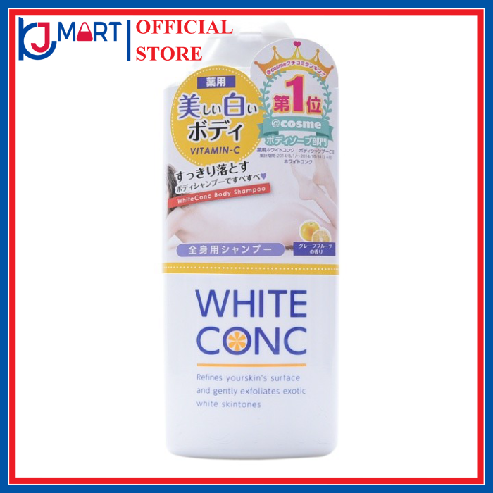 Sữa tắm trắng da white conc nhật bản 360ml