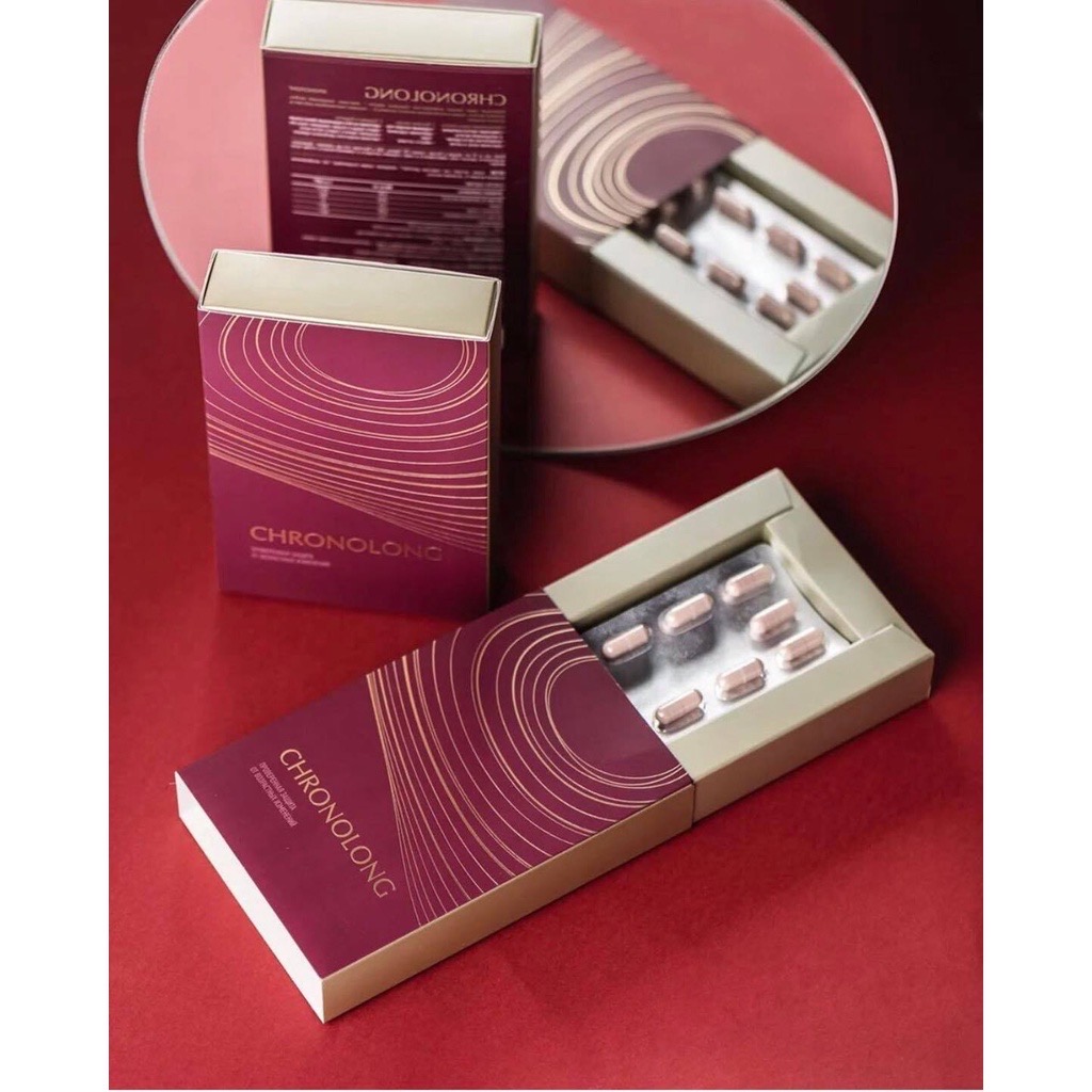 Chronolong - Siberi - Tăng vòng 1, Đẹp da, Mờ nám, Tăng cường nội tiết tố nữ, Chống lão hóa