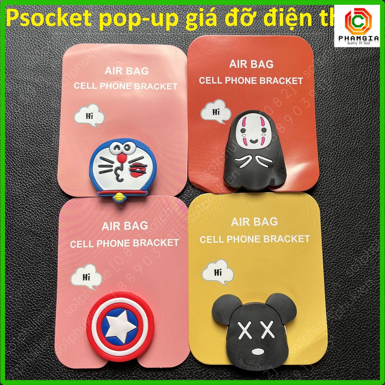 PopSockets, pop up Giá Đỡ Điện Thoại hình siêu đẹp giá rẻ