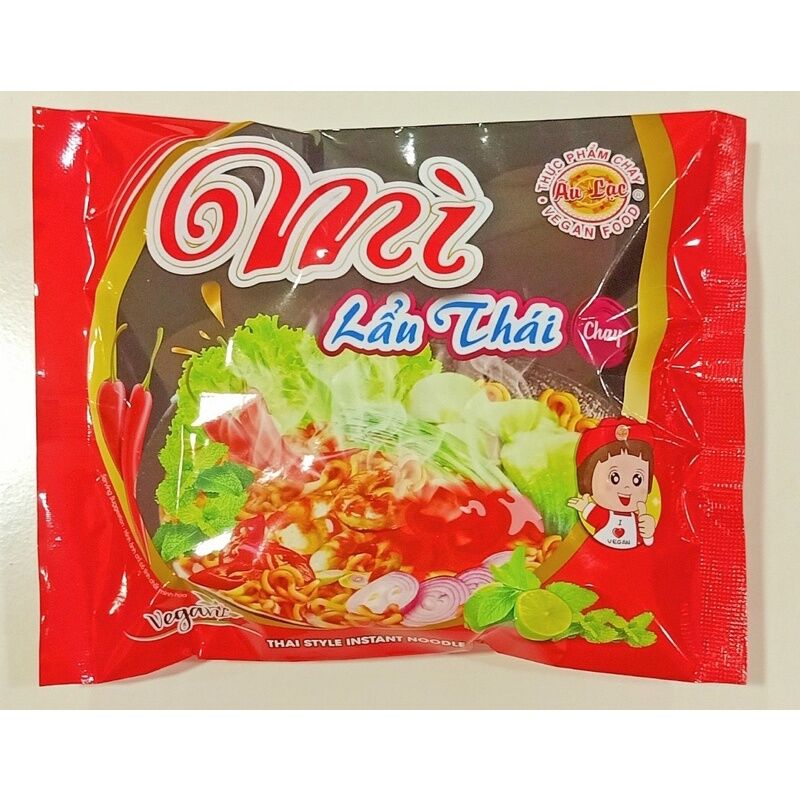 Mì Lẩu thá¡ Chay Âu Lạc 62g/gói