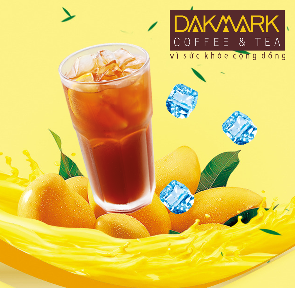 Trà xoài hòa tan hạt Chia DakMark