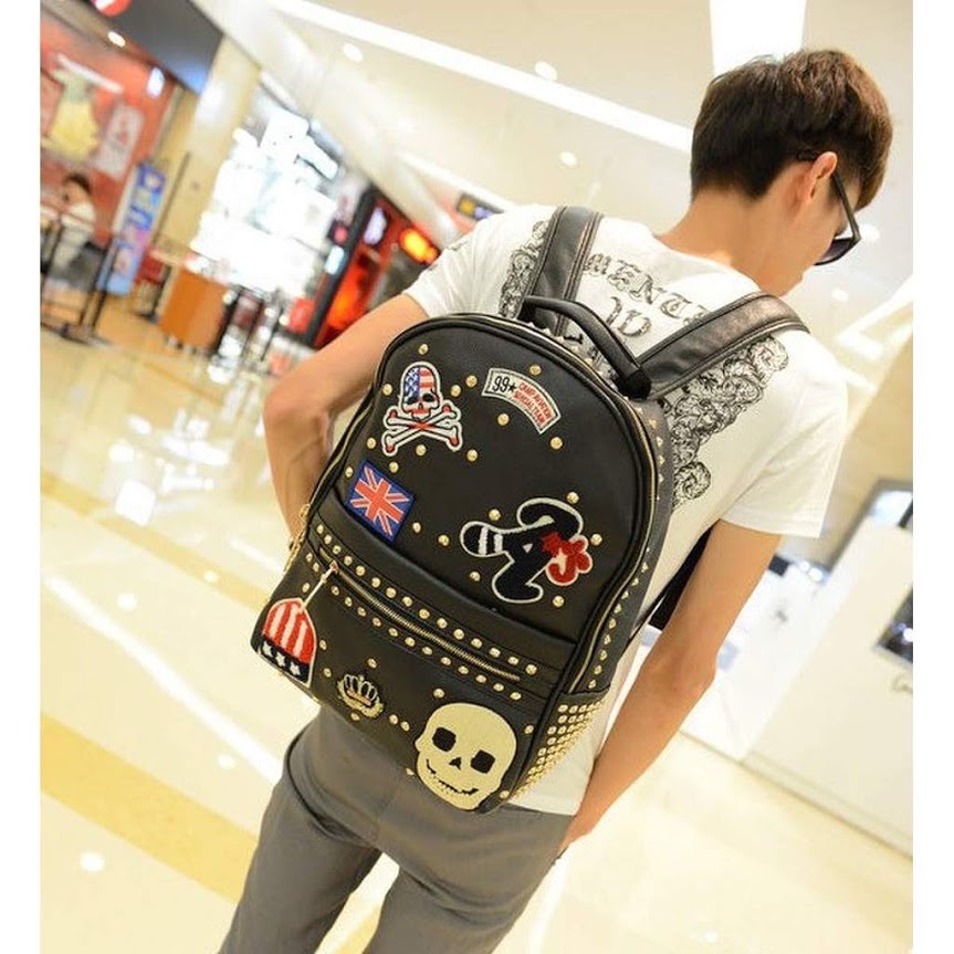 Patch vải thêu hình logo one piece luffy S181