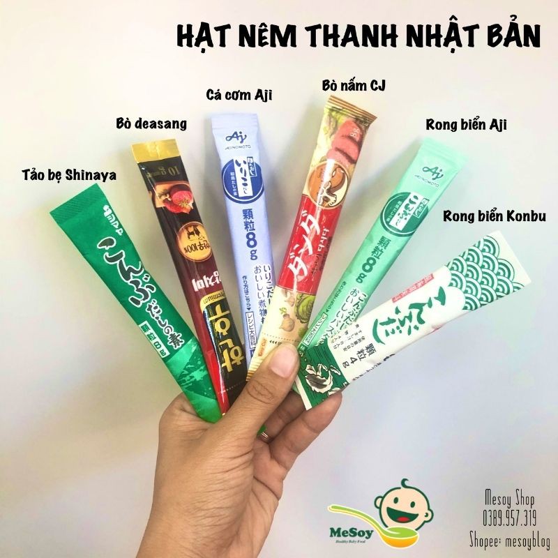 Hạt nêm thanh Nhật Bản (1 thanh dùng thử)