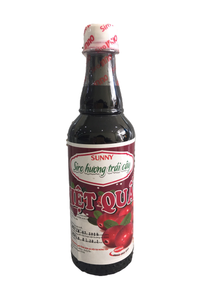 Siro hoa quả vị Việt quất 600ml