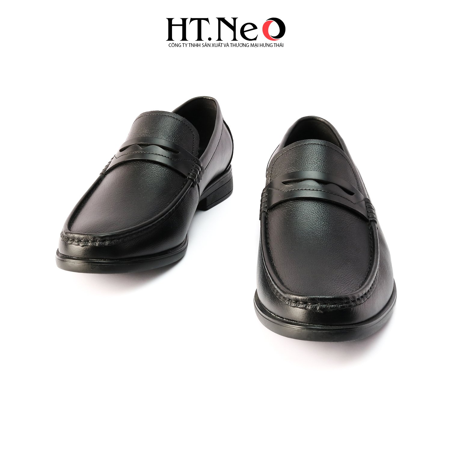 Giày lười, giày mọi nam da bò cao cấp HT.NeO D32