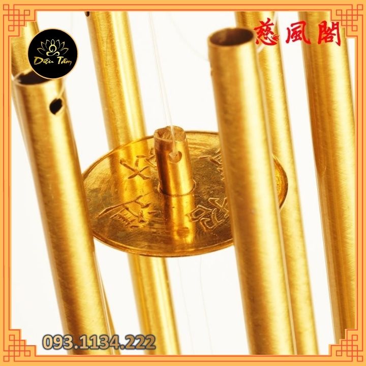brass wind chime