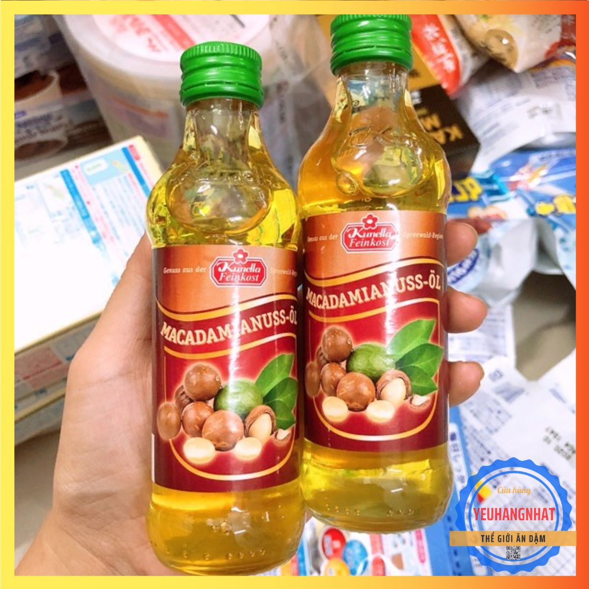 Dầu macca Kunella Đức cho bé ăn dặm 100ml