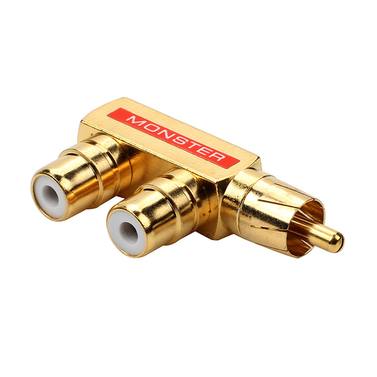 Jack chia av 1 ra 2 xịn , đầu chia av/rca từ 1 ra 2