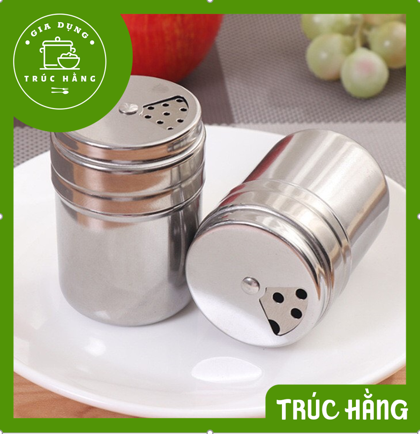 Hủ inox đựng tiêu và tăm cao cấp | Lazada.vn