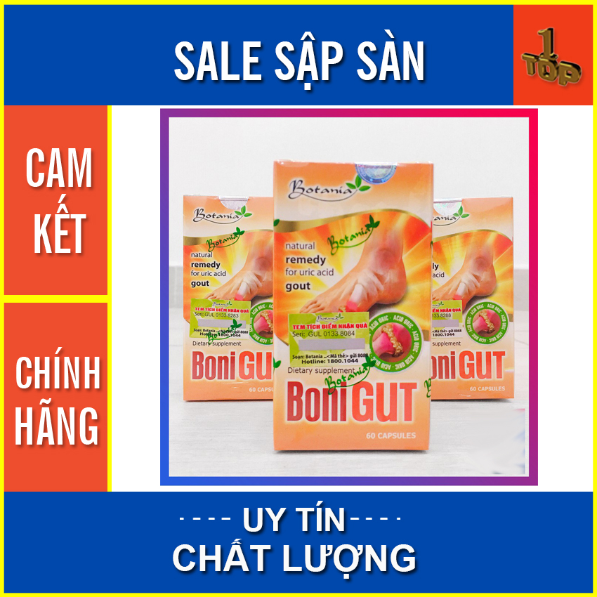 BoniGut - Dành Cho Người Bị Gút (Hộp 60 viên)