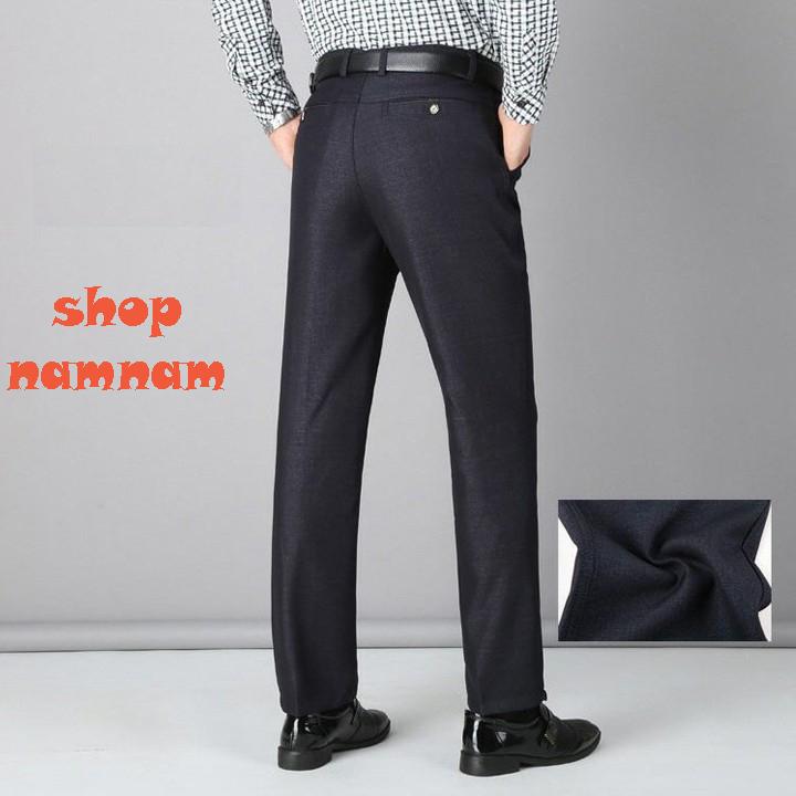 Quần âu nam trung niên vải cao cấp