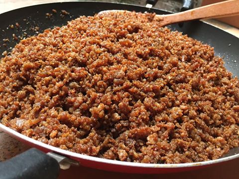 Mắm tép chưng thịt - Món ngon nhà làm ( 1kg )