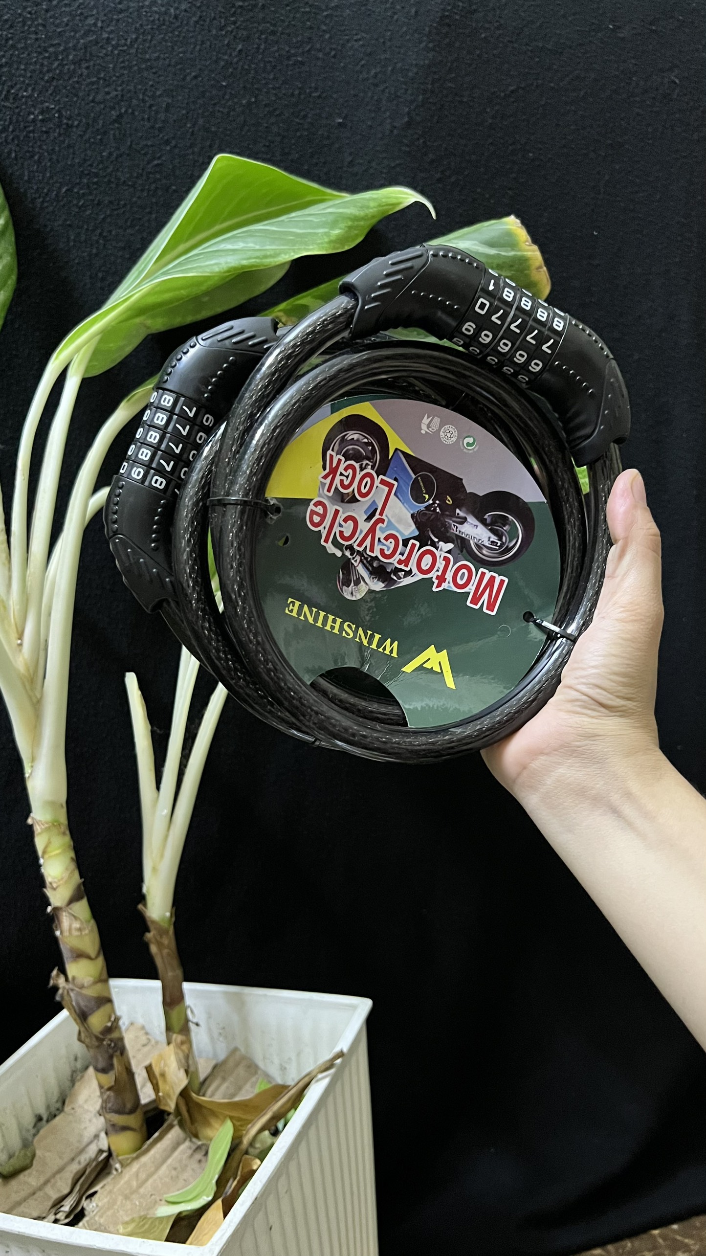 Khóa dây 5 số
