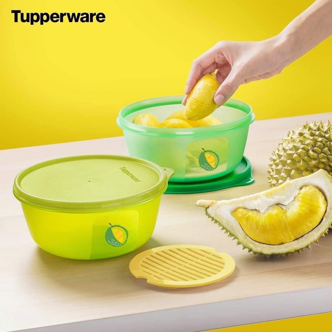 BỘ HỘP BẢO QUẢN THỰC PHẨM DURIAN KEEPER TUPPERWARE (SET 2 HỘP)