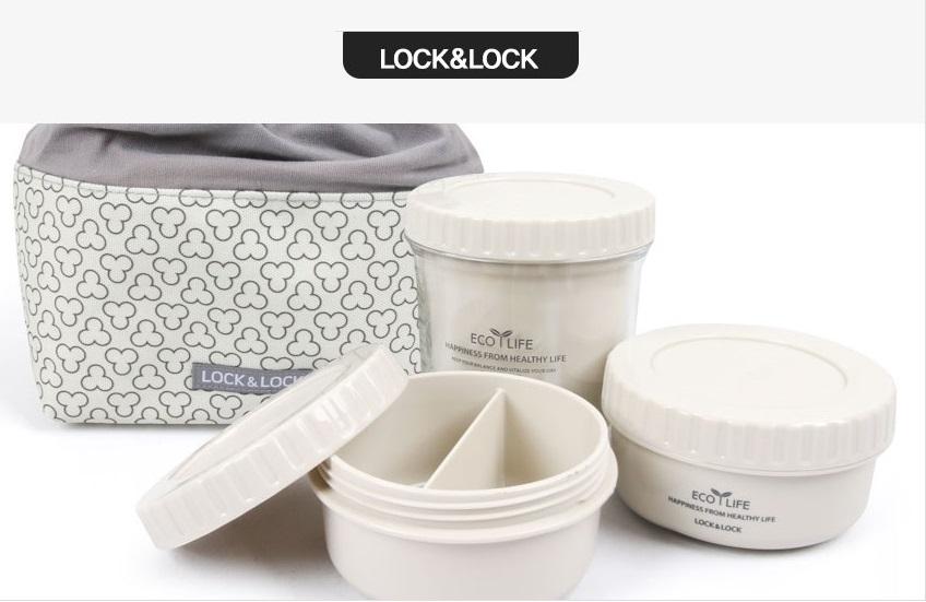 Bộ hộp cơm Lock&Lock Clover Multi