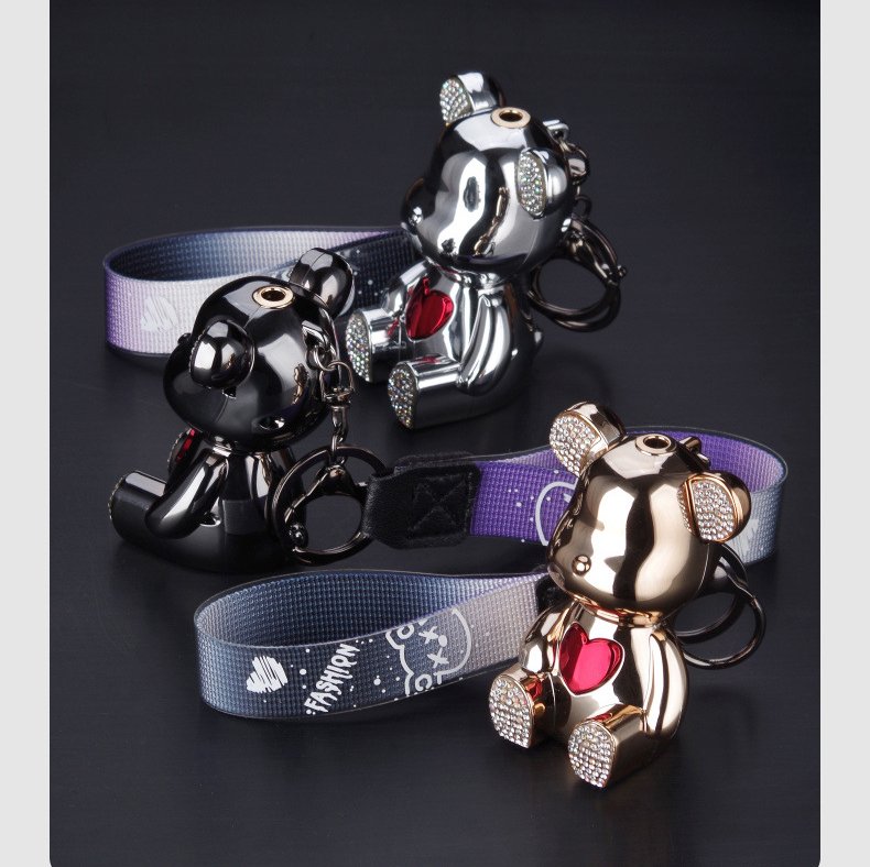 Bật lửa hình mickey có móc khóa treo