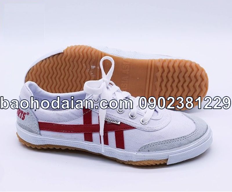 Giày bata thể thao vải Asia loại cột dây
