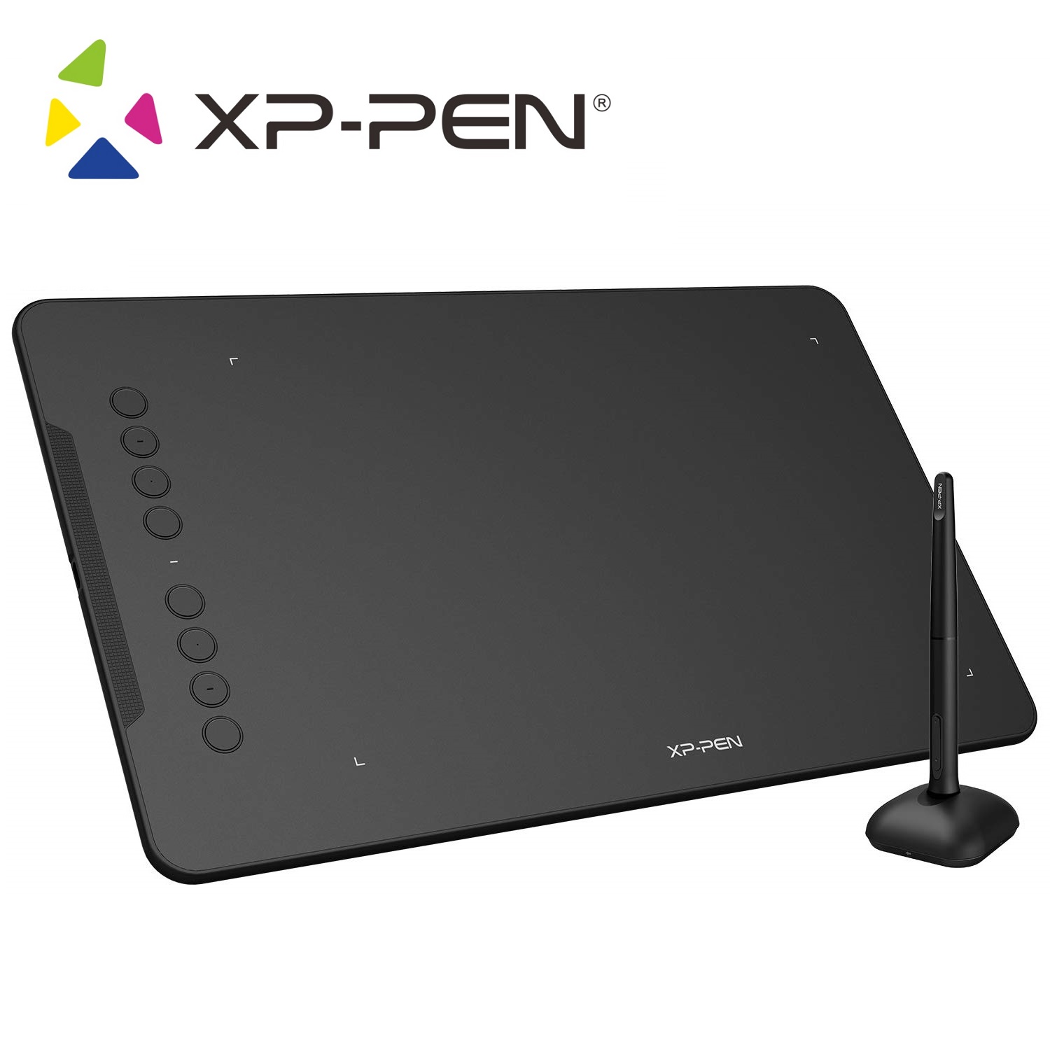 Bảng vẽ máy tính XP-Pen Deco 01 V2 hỗ trợ kết nối với điện thoại Andoird - Bảng vẽ đồ họa XP Pen 01 v2 kèm bút vẽ không cần pin - Bảng vẽ đồ họa cao cấp