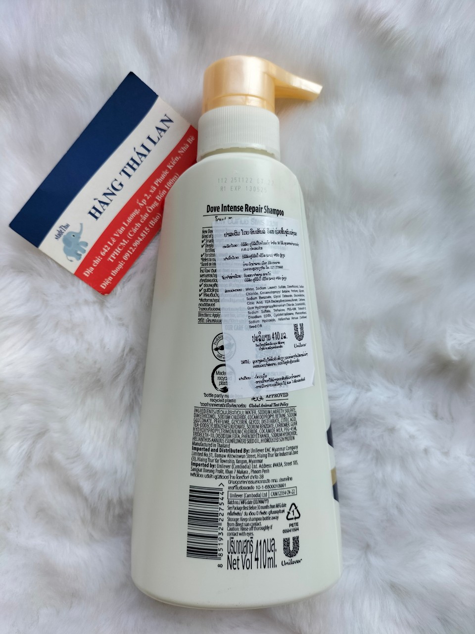 [HCM]Dầu gội Dove Thái Lan 410ml