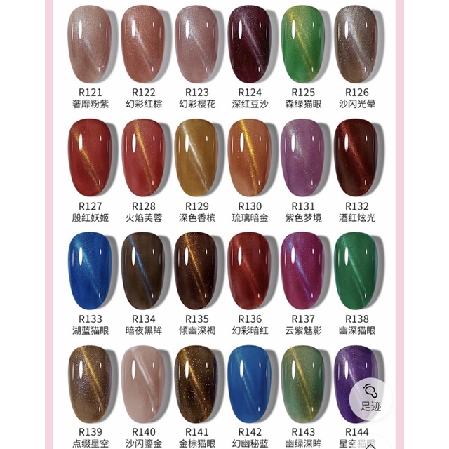 (Bảng mắt mèo) Gel sơn móng tay RYKAERGEL 7.3ml