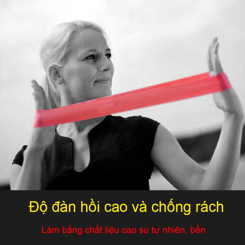 【Hà Nội】Dây miniband, dây đàn hồi kháng lực tập cơ mông đùi